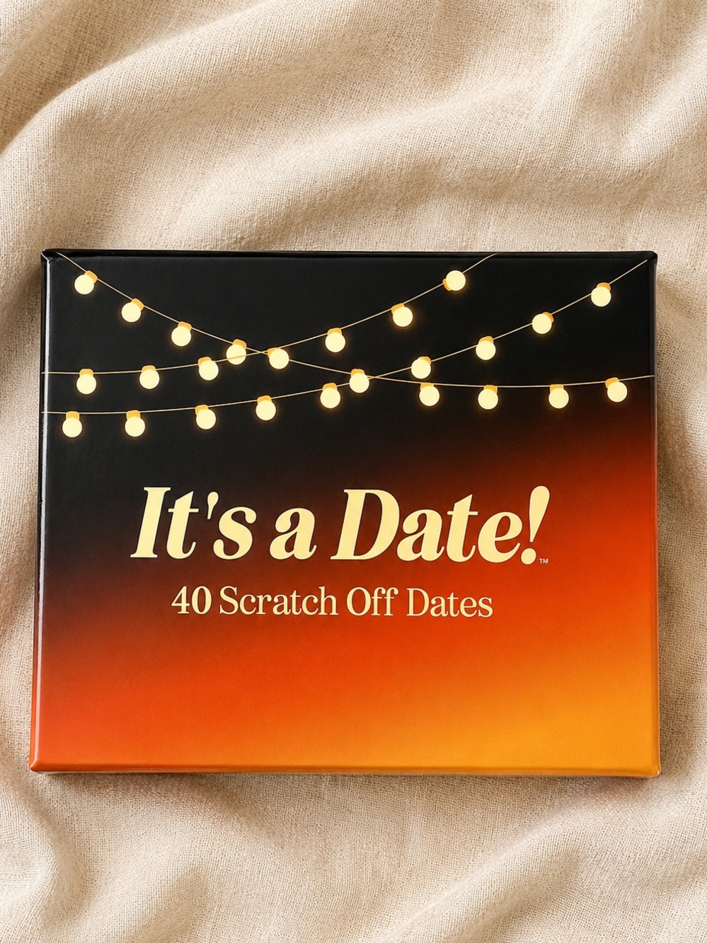 It’s a Date! 40 Scratch Off Date Night Cards Couples Game New Sealed Gift Idea